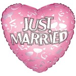 Balon foliowy - Just married