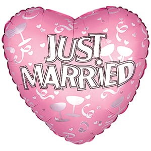 Balon foliowy - Just married